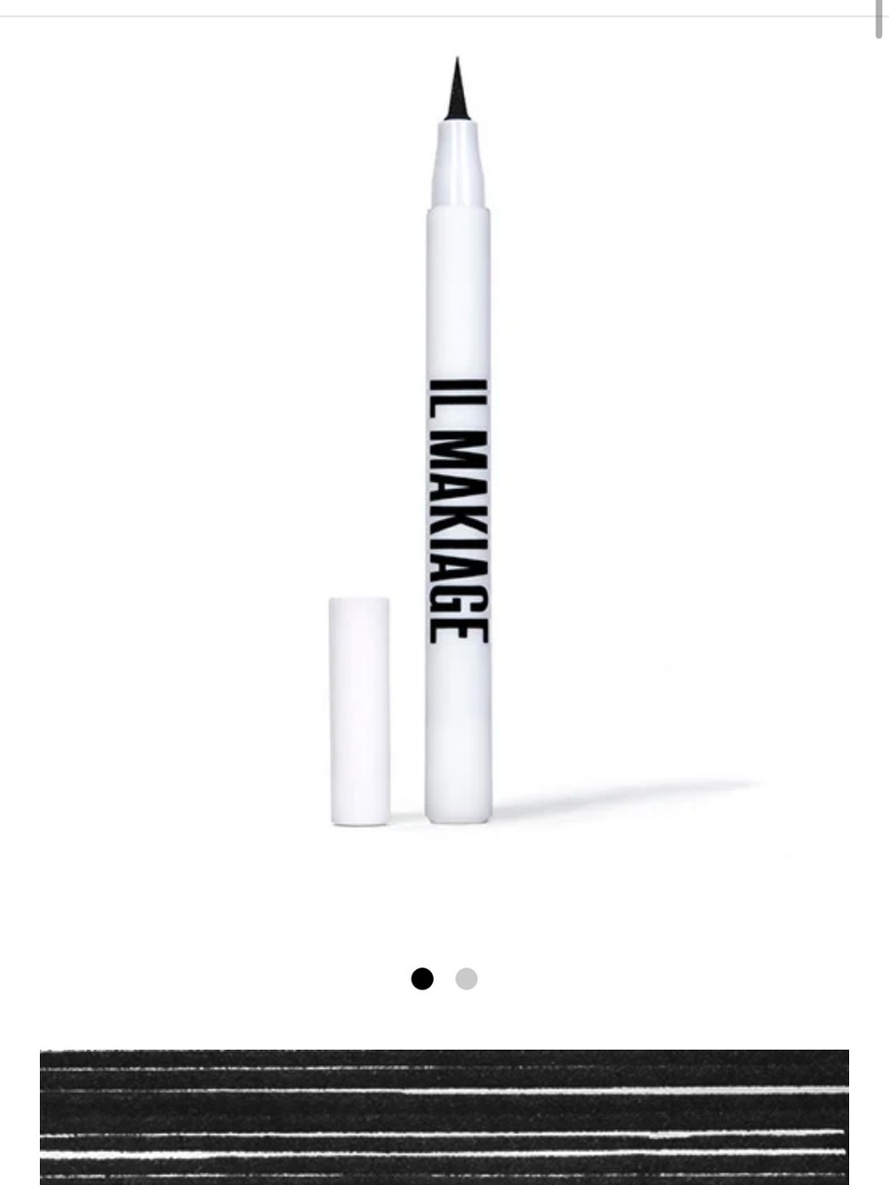 IL MAKIAGE Black & White Liquid Eyeliner Pen